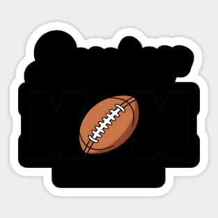 Senior Mom Class Of 2024 Football Sticker